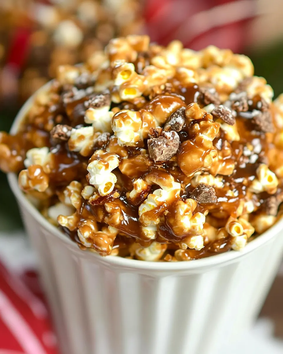 Best Kettle Chip Caramel Popcorn shot