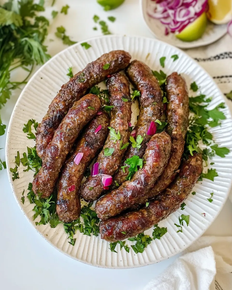Easy Lamb Sausage recipe photo