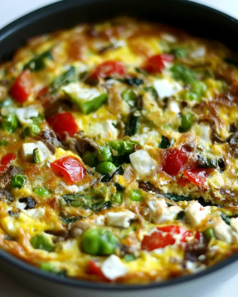 Homemade Leftover Veggie Frittata photo