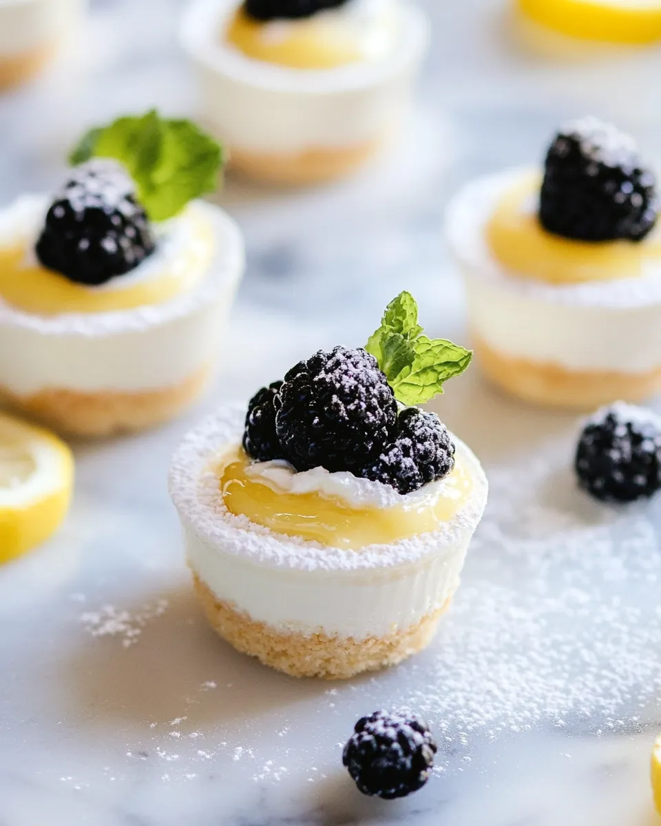 Homemade Lemon Cheesecake Yogurt Cups photo