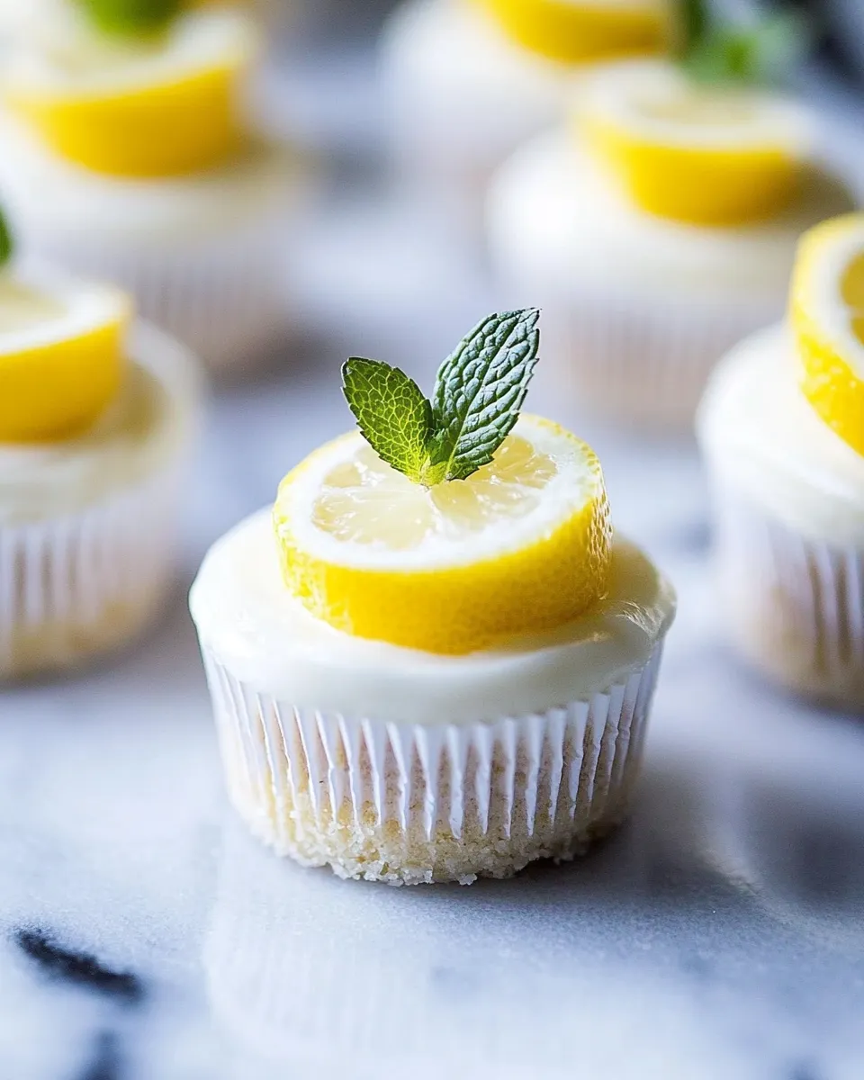Delicious Lemon Cheesecake Yogurt Cups recipe image