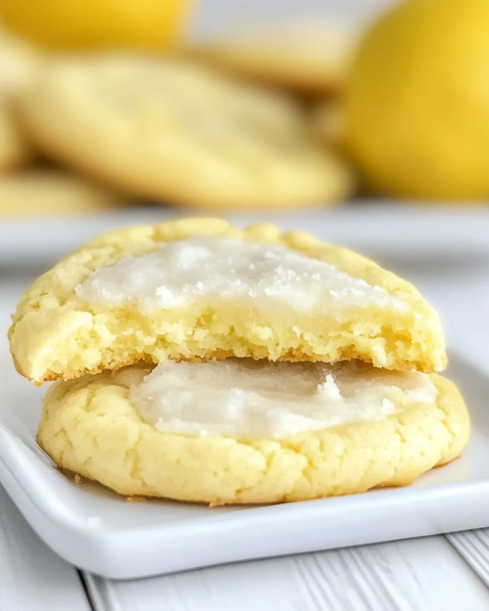 Homemade Lemon Cookies Recipe photo