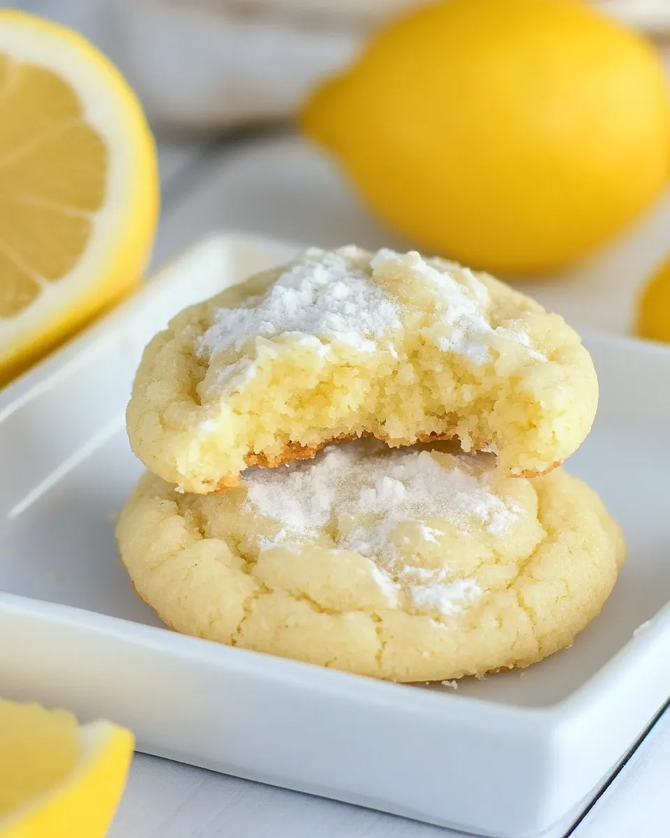 Classic Lemon Cookies Recipe image