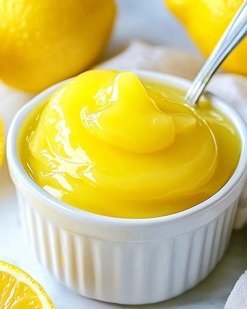Homemade Lemon Curd Recipe photo