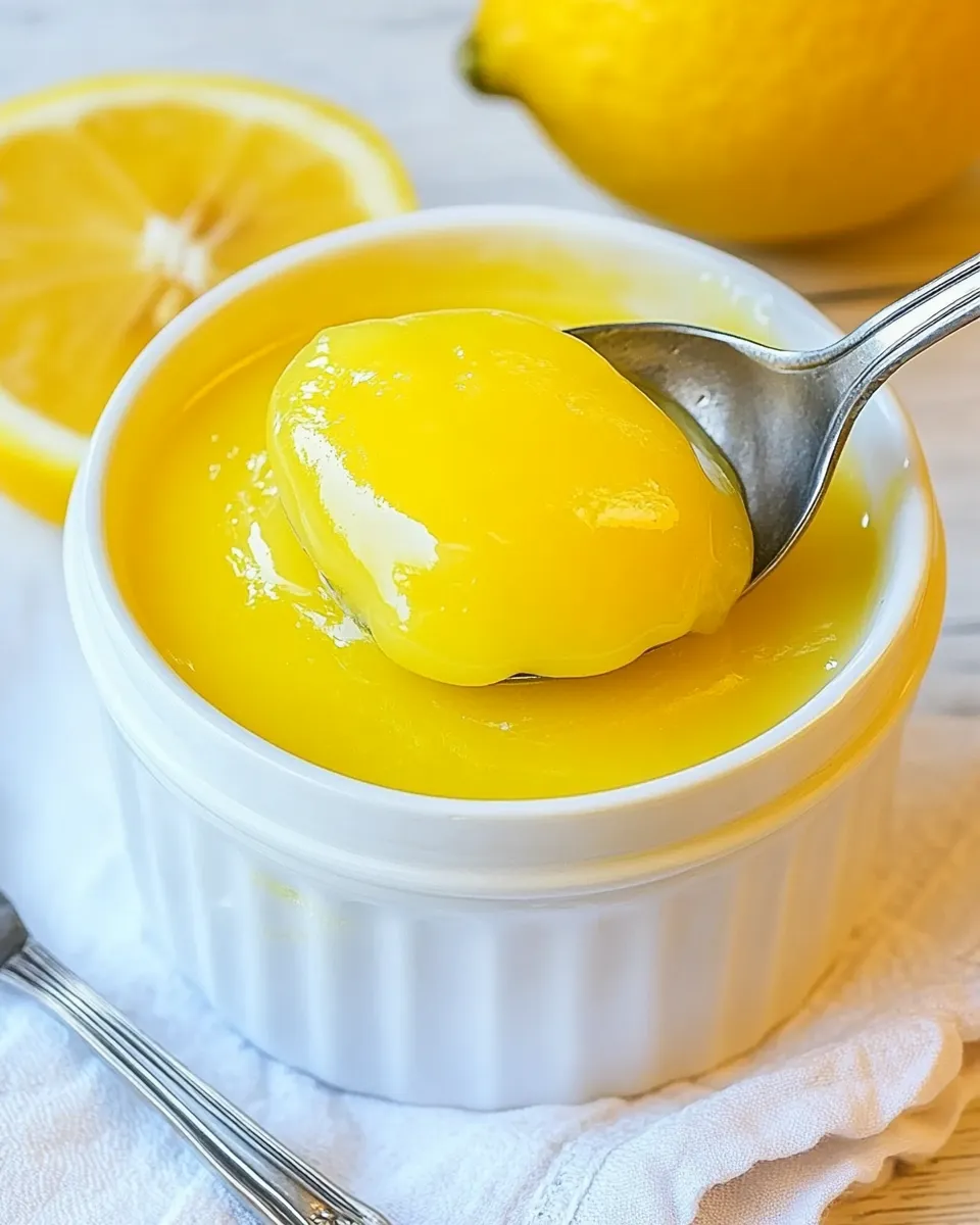 Easy Lemon Curd Recipe picture