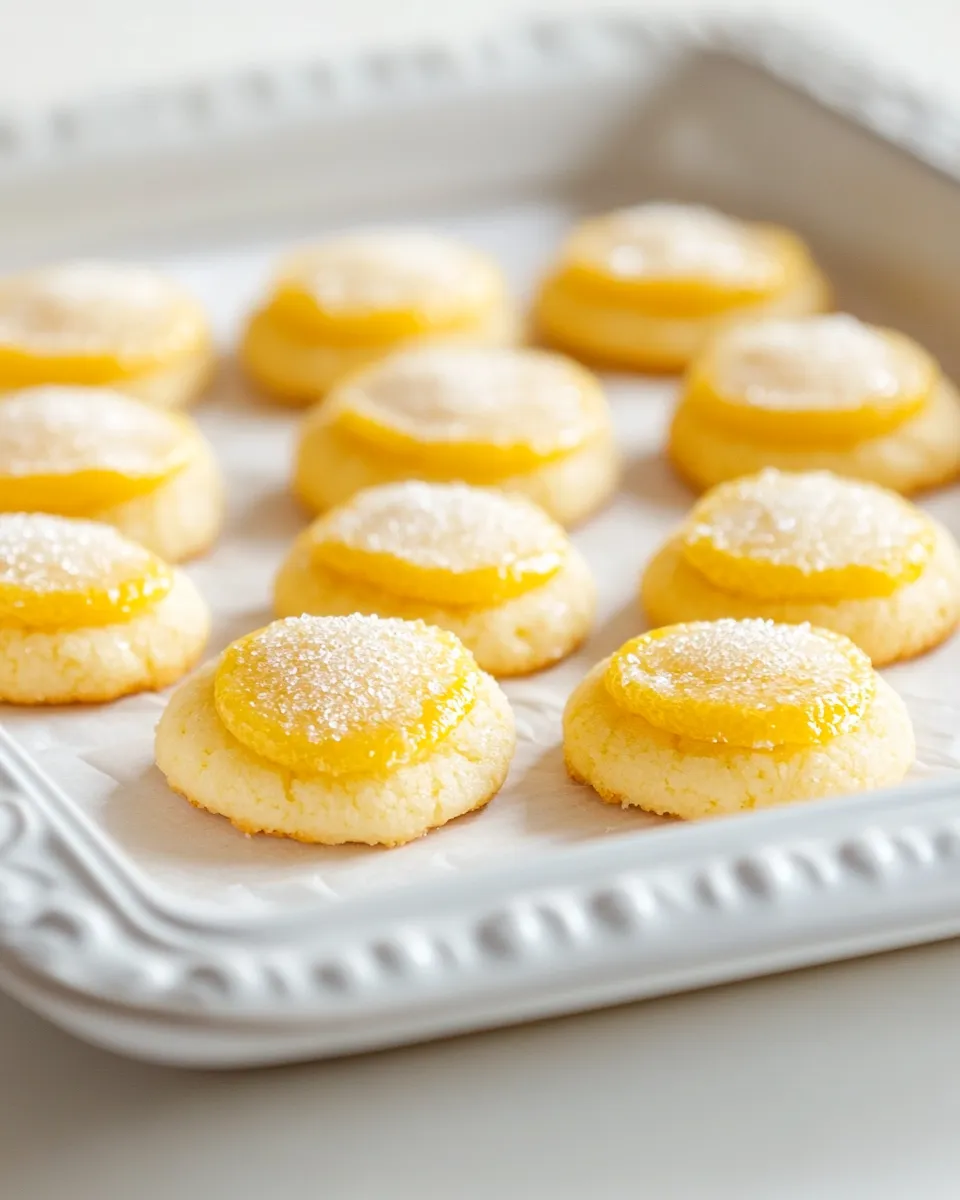 Easy Lemon Drop Cookies recipe photo