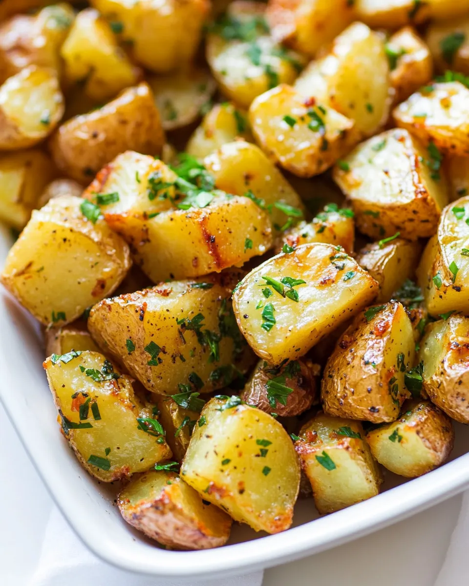 Classic Lemon Roasted Potatoes image