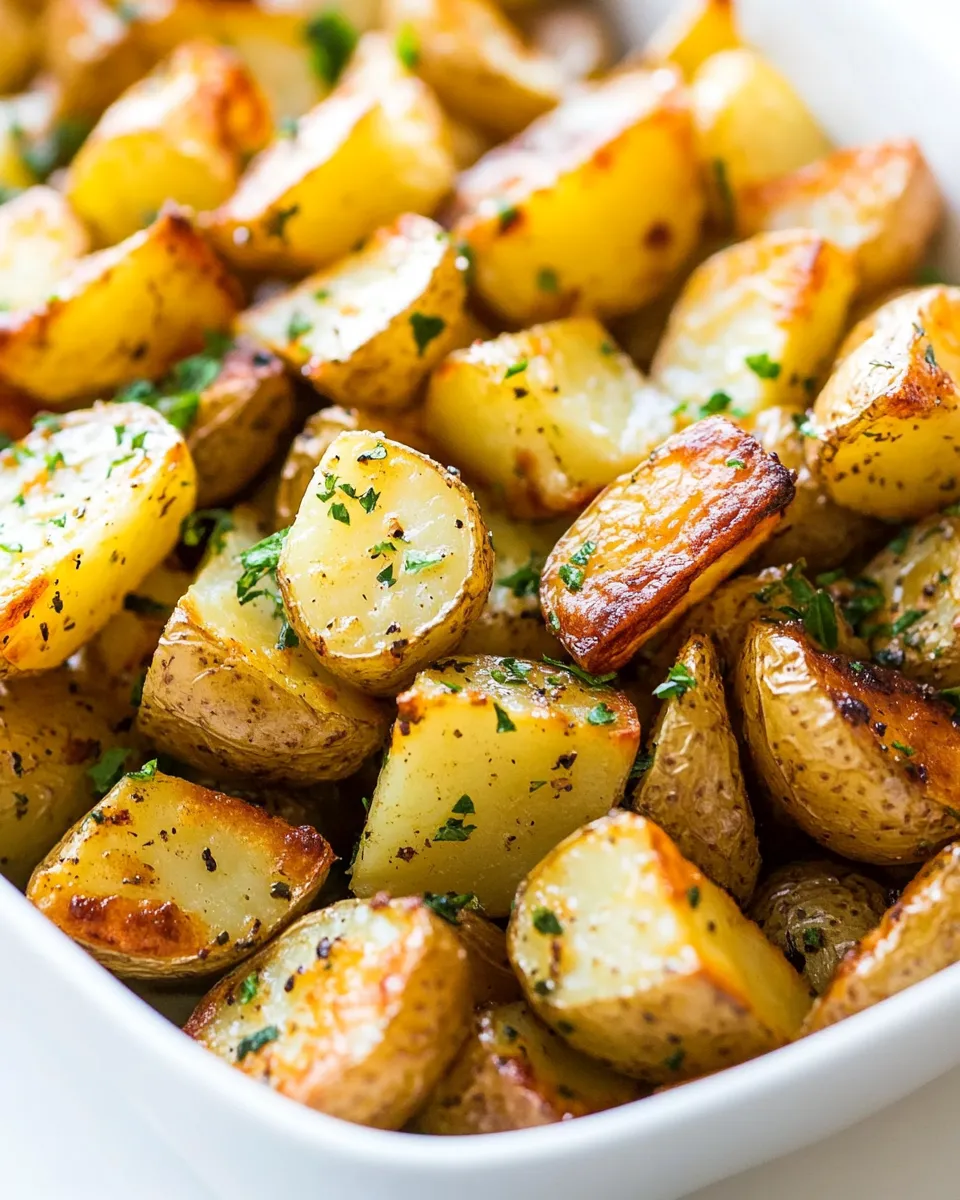 Easy Lemon Roasted Potatoes recipe photo