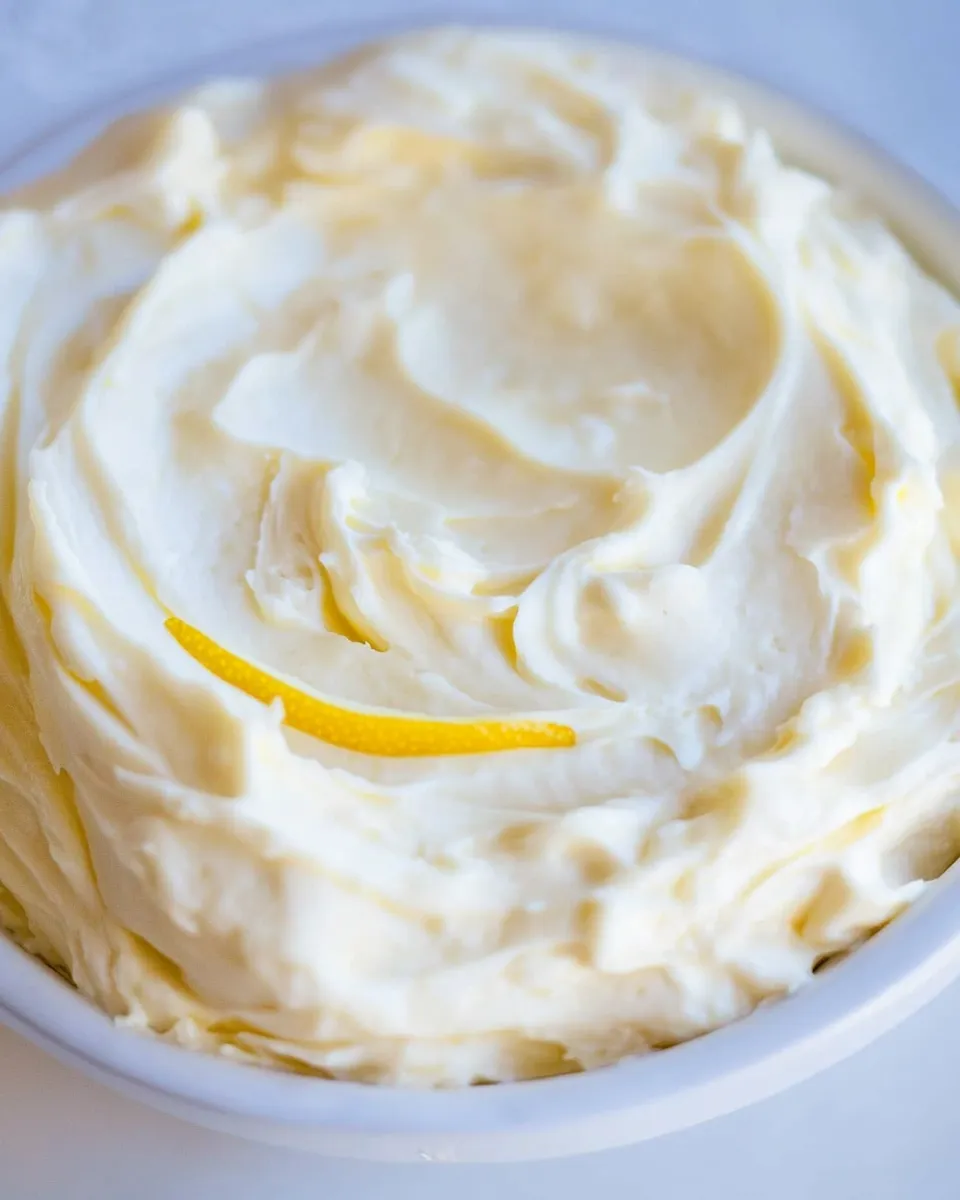 Classic Lemon Zested Cream Cheese Frosting image