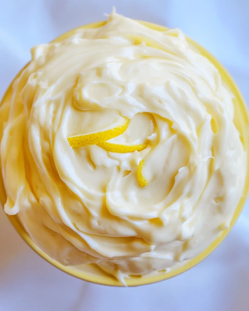 Easy Lemon Zested Cream Cheese Frosting recipe photo