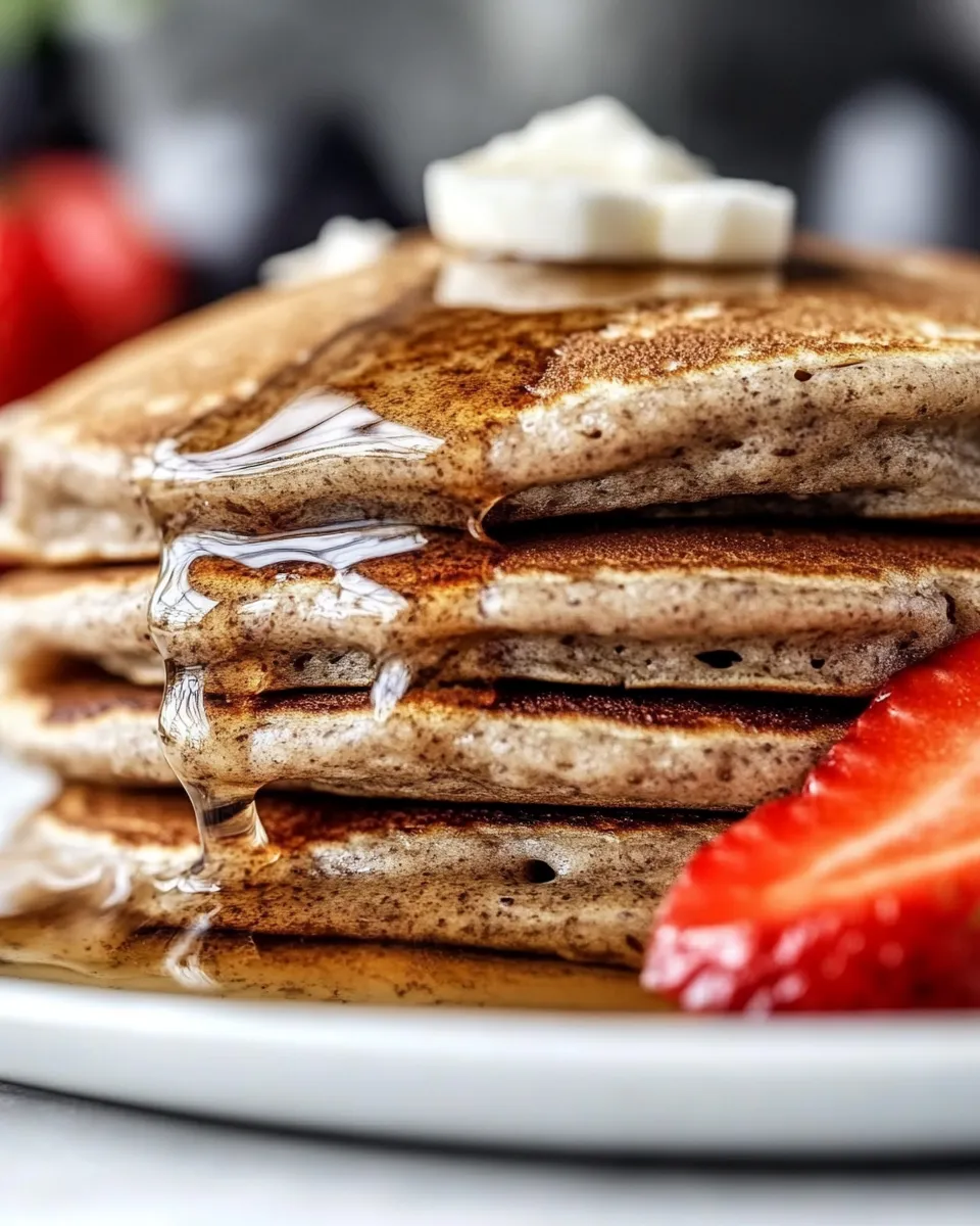 Homemade Light and Fluffy Buckwheat Pancakes photo