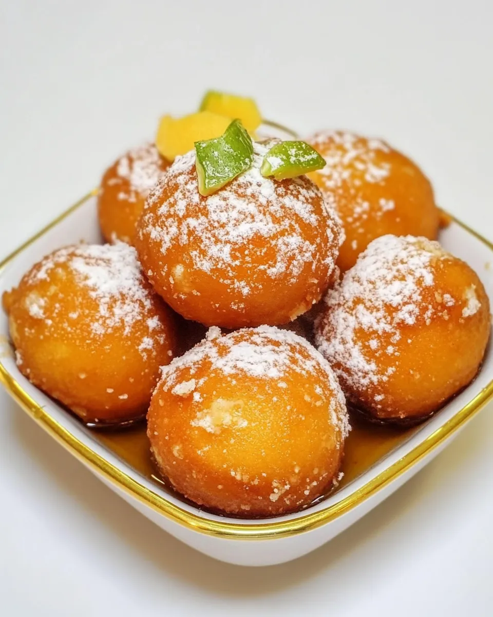 Classic Lokma: Fried Donuts Dipped in Syrup image