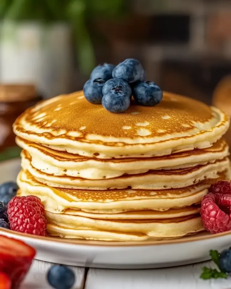 Homemade Low Calorie Pancakes photo
