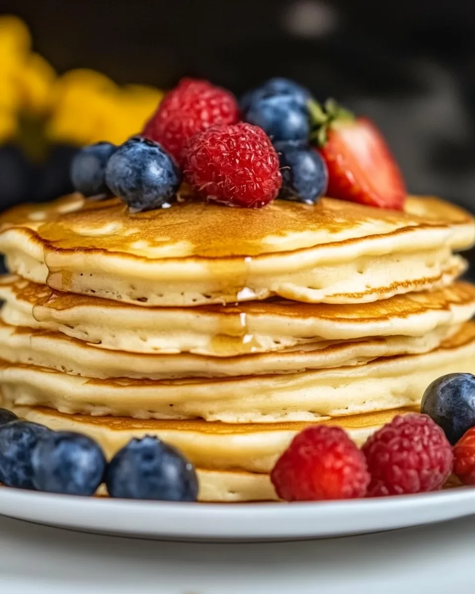 Easy Low Calorie Pancakes image