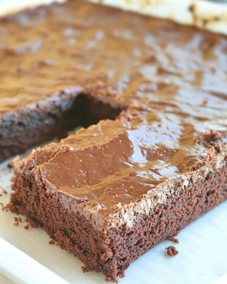 Delicious Low Carb Chocolate Cake shot