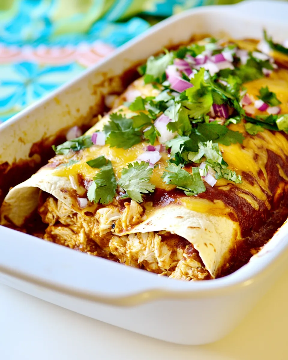 Easy Low Carb Enchiladas Cheesy Chicken Filling recipe photo