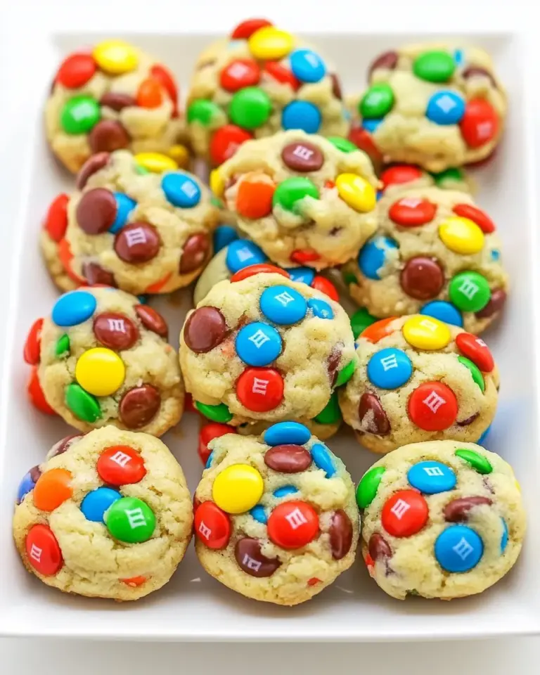 Easy M&M Cookie Bites photo