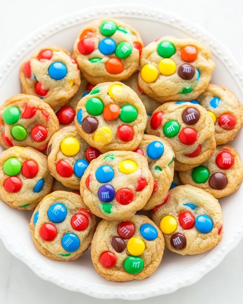 Classic M&M Cookie Bites recipe photo