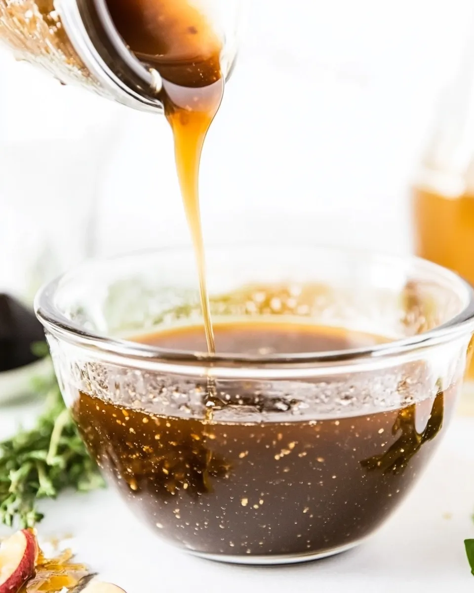 Classic Maple Balsamic Dressing (Oil-Free!) dish photo