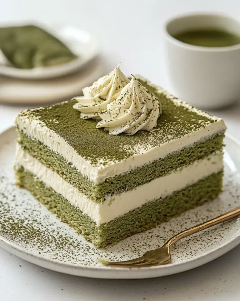Easy Matcha Cake photo