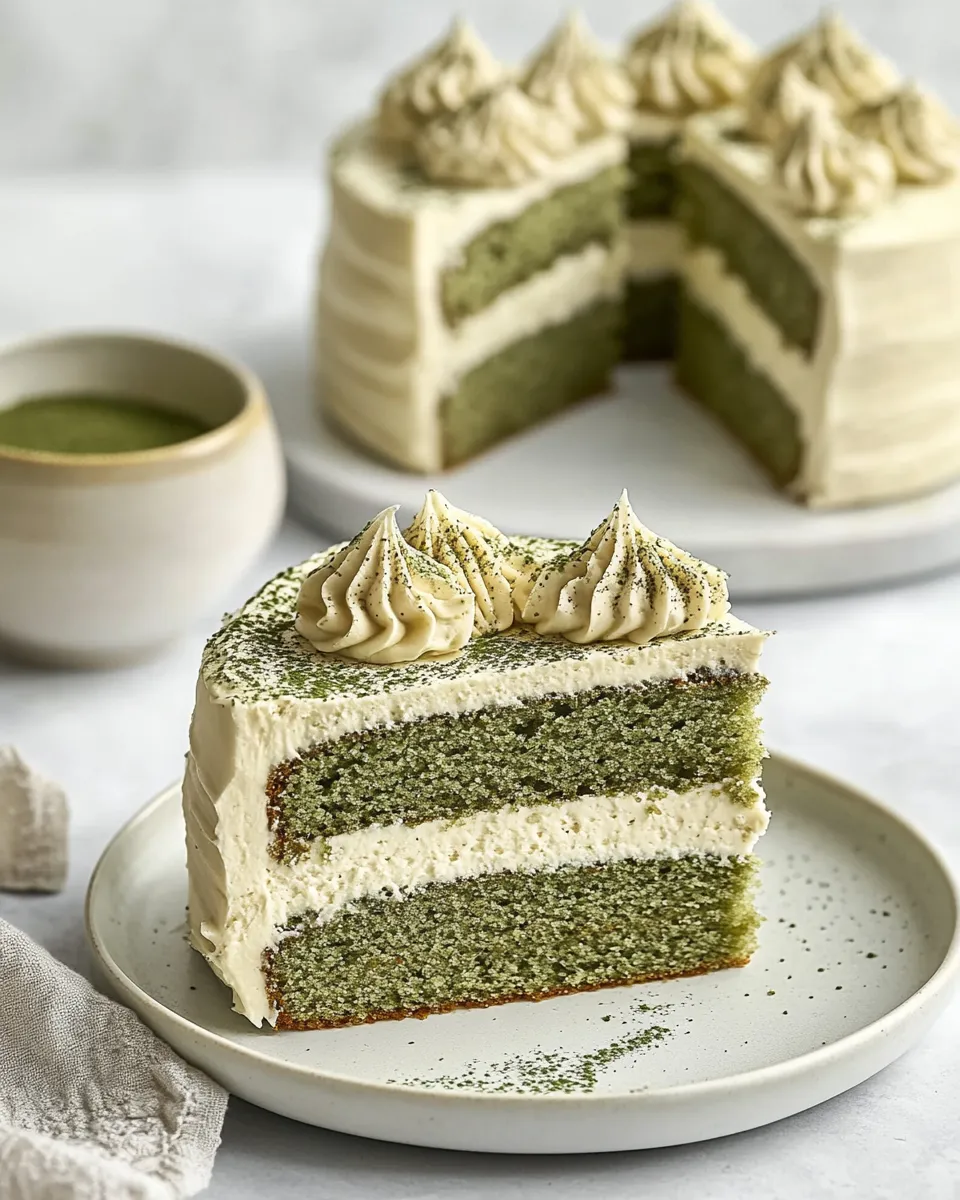 Best Matcha Cake dish photo