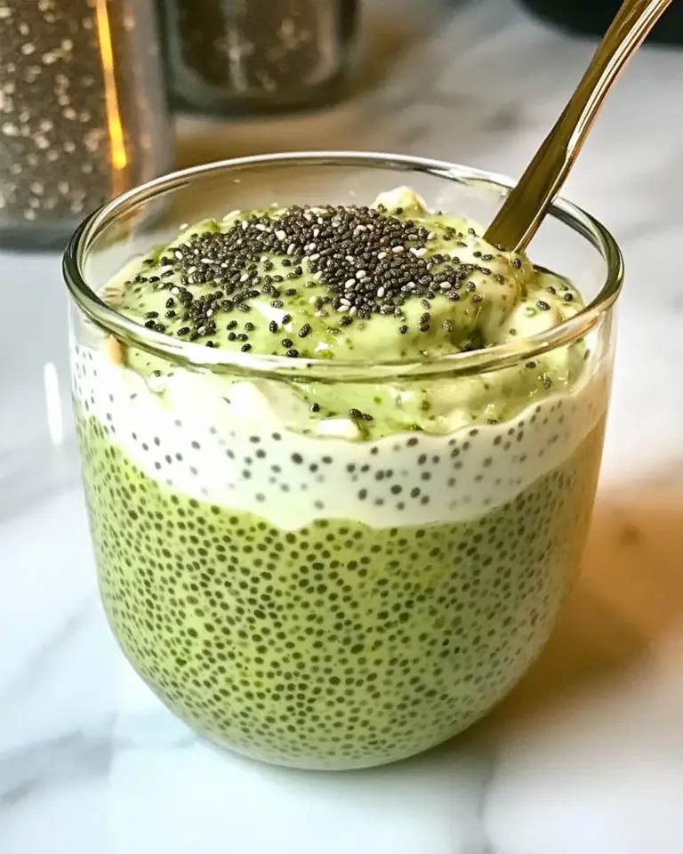 Easy Matcha Chia Pudding photo