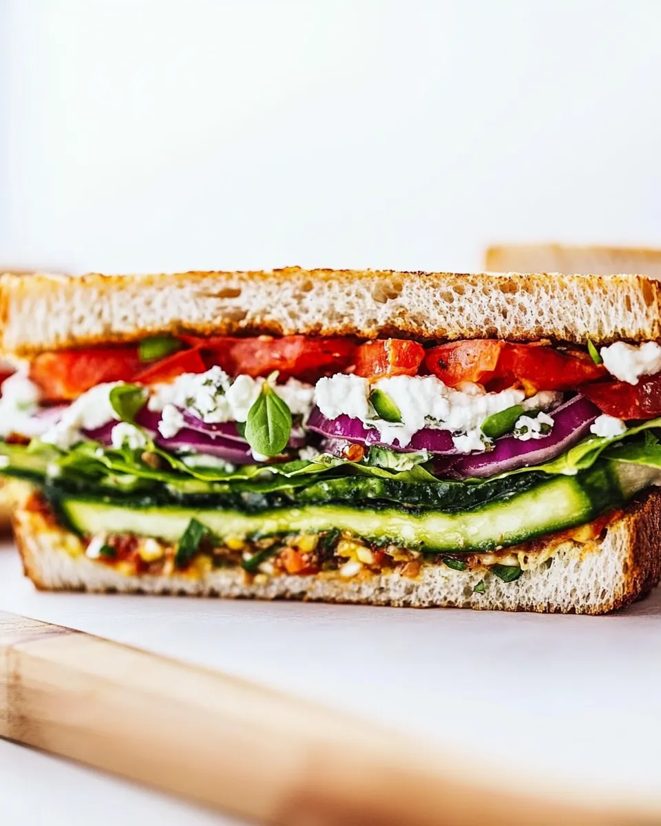 Classic Mediterranean Sandwich image