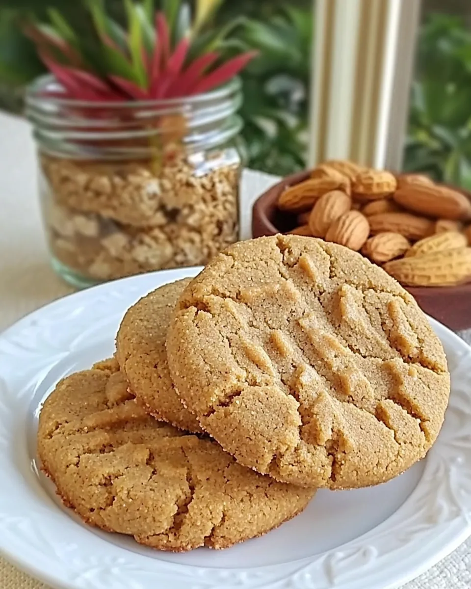 Easy Mega Healthy Peanut Butter Cookies recipe photo
