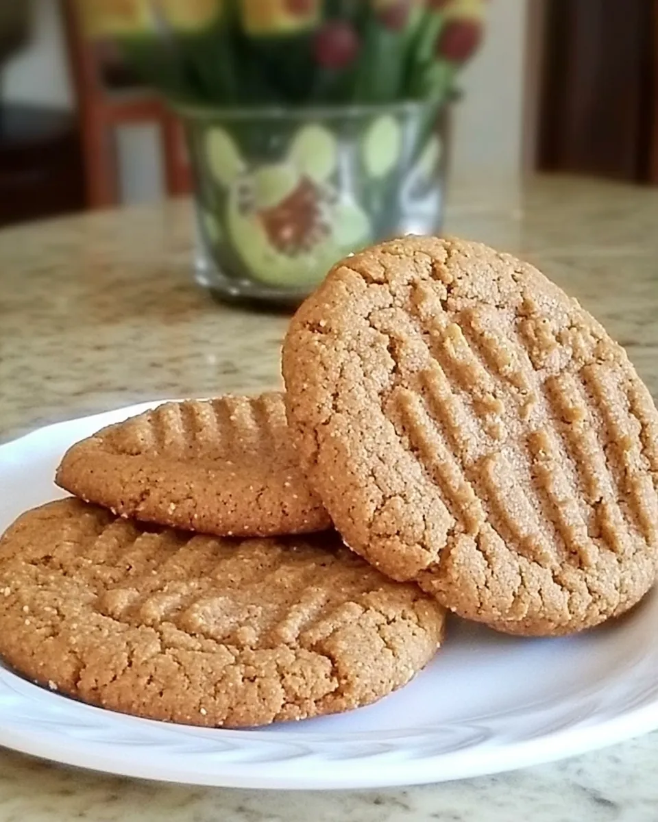 Delicious Mega Healthy Peanut Butter Cookies shot