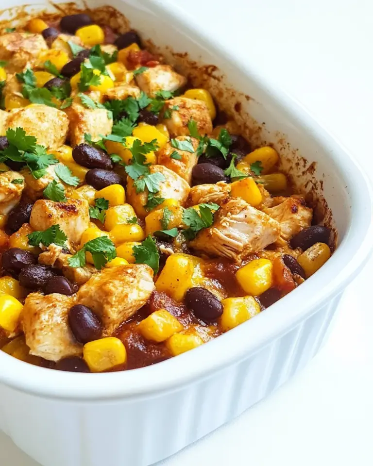 Homemade Mexican Chicken Casserole Recipe photo