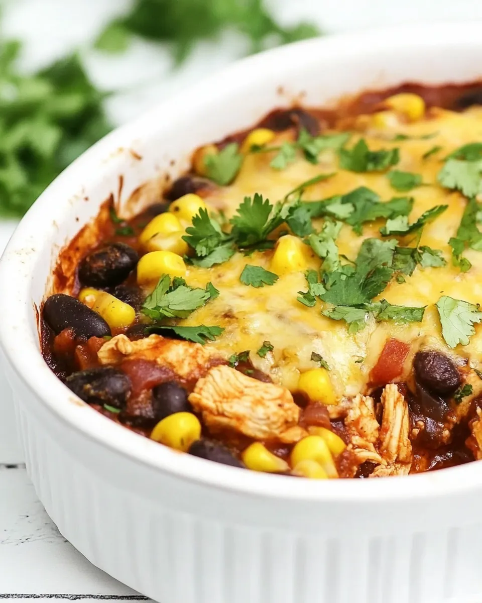 Delicious Mexican Chicken Casserole Recipe dish photo
