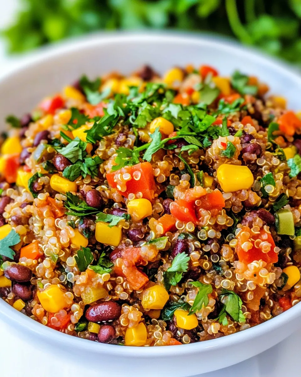 Classic Mexican Rice, Beans, and Quinoa Medley image