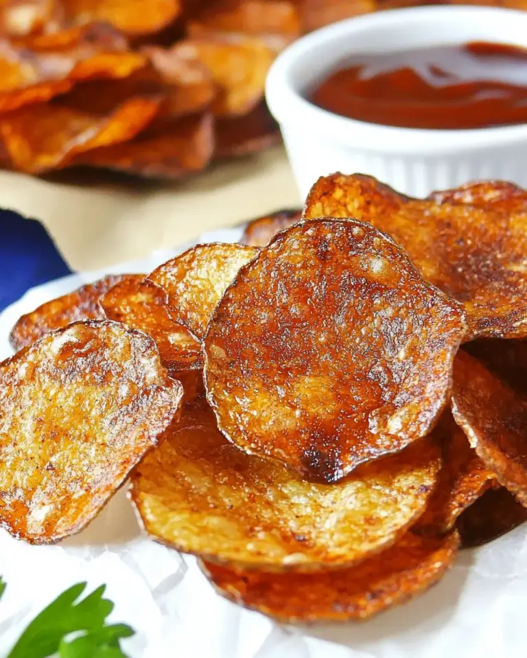 Easy Microwave BBQ Potato Chips photo
