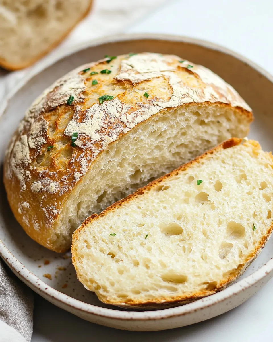 Easy Miracle No Knead Bread recipe photo