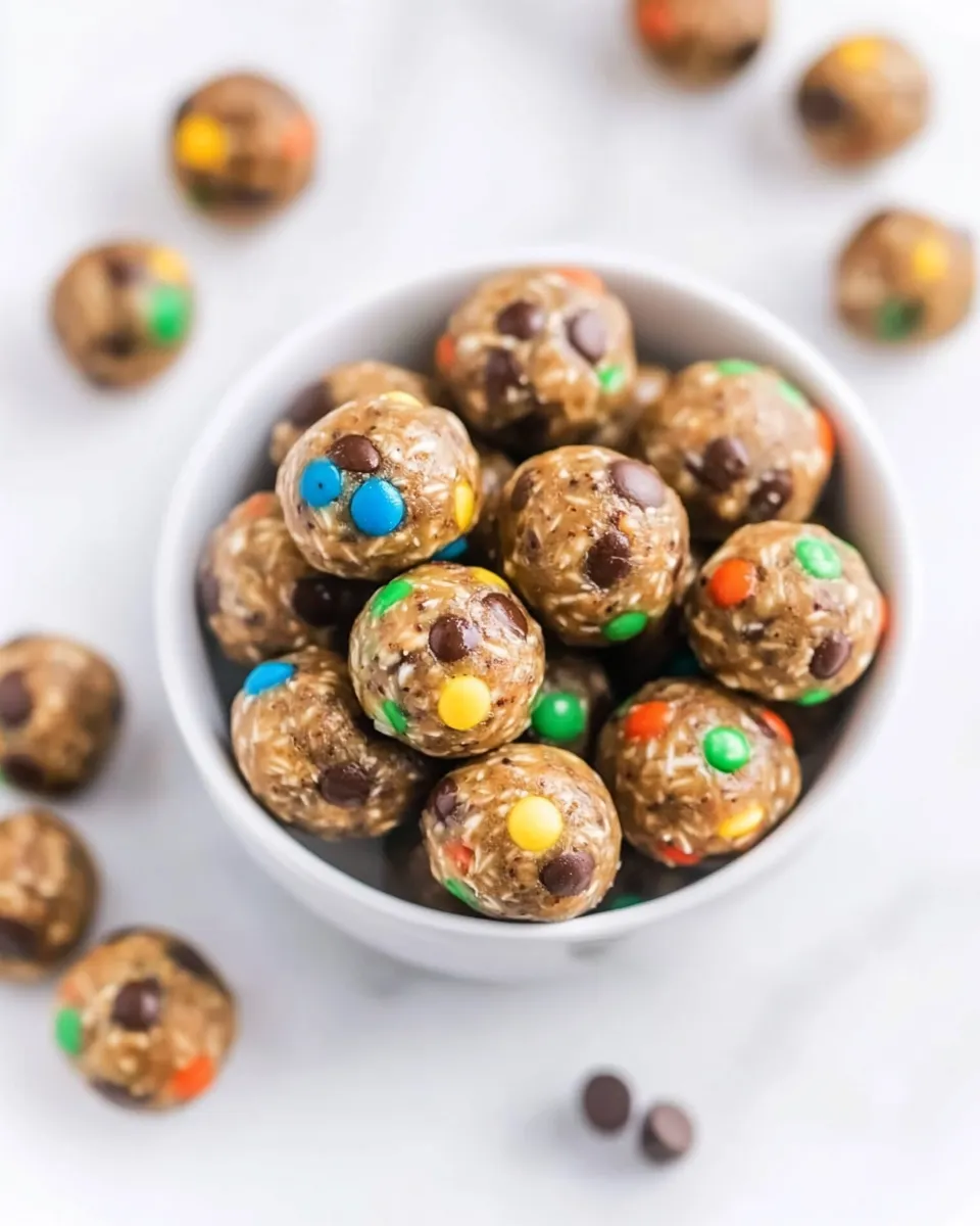 Healthy Monster Energy Balls dish photo