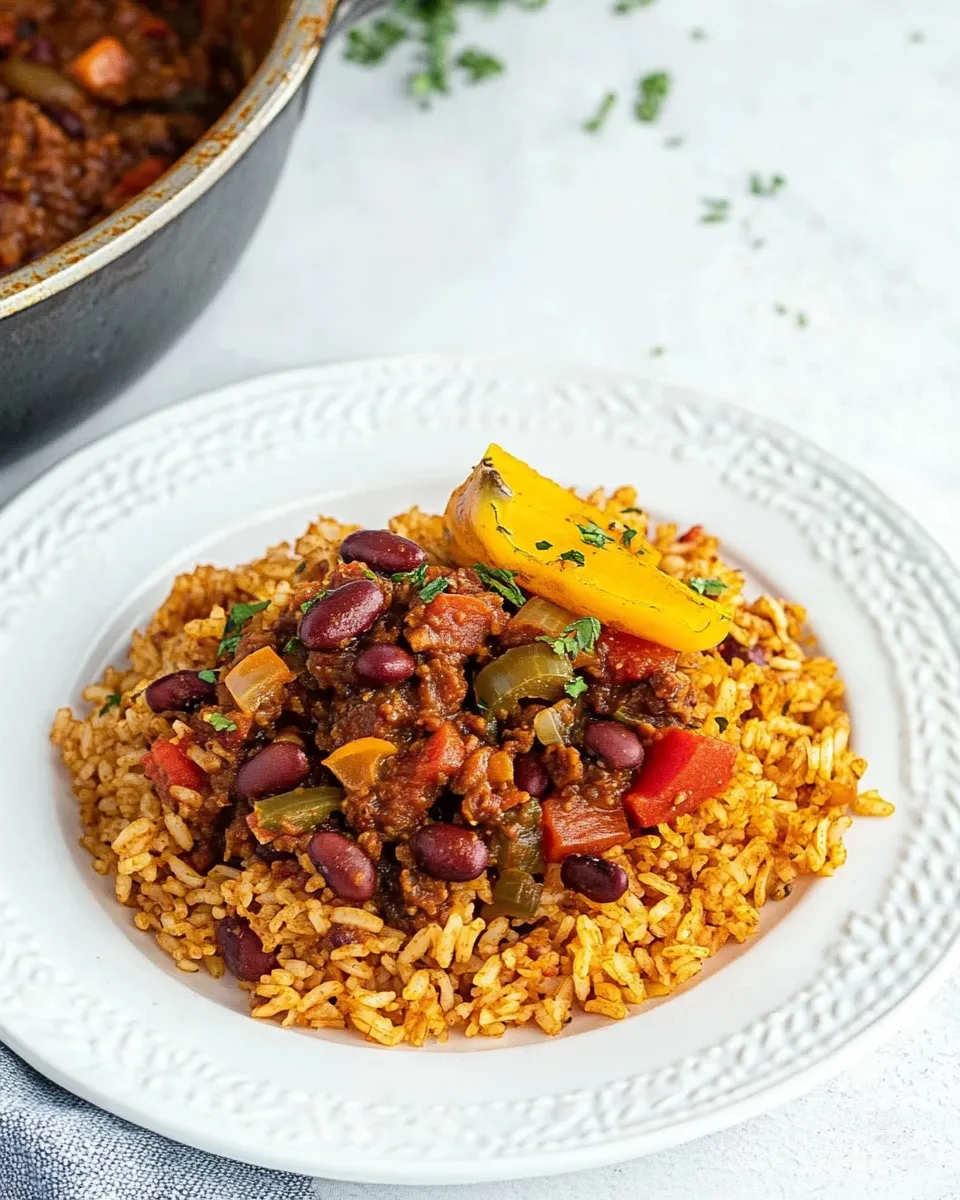 Classic Moro de Habichuelas (Rice and Beans) image