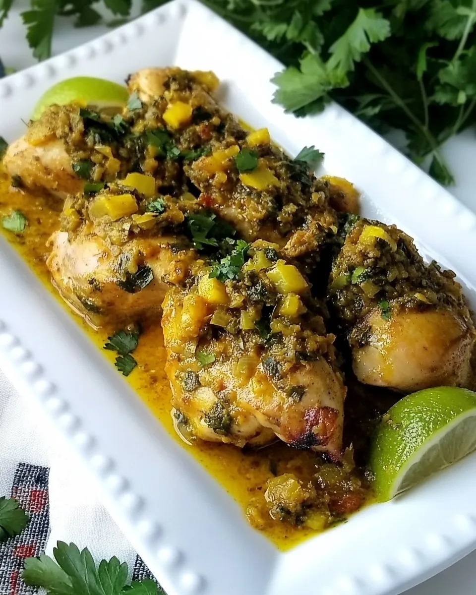 Classic Moroccan Chicken (Djej Makalli) dish photo
