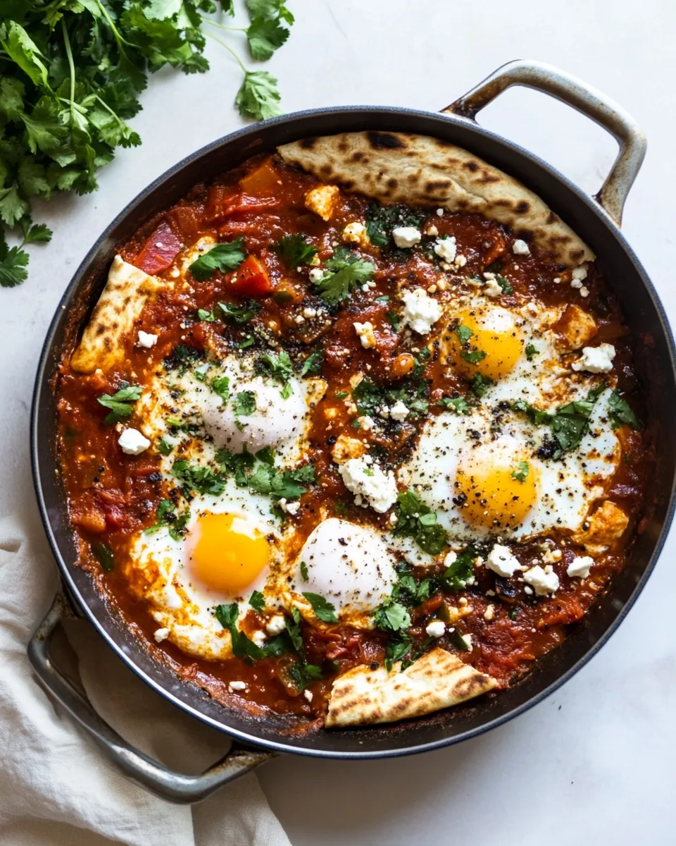 Easy Moroccan Eggs Shakshuka recipe photo