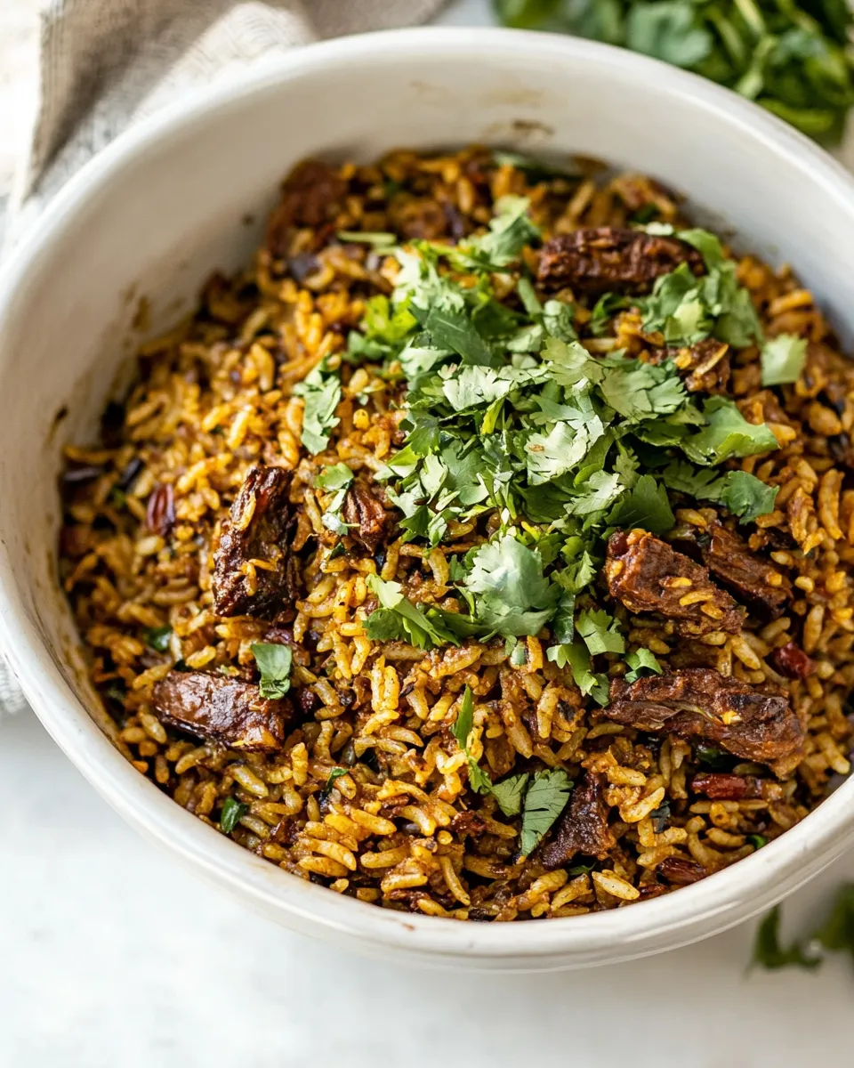 Classic Mujadara Recipe (Lebanese Rice) image