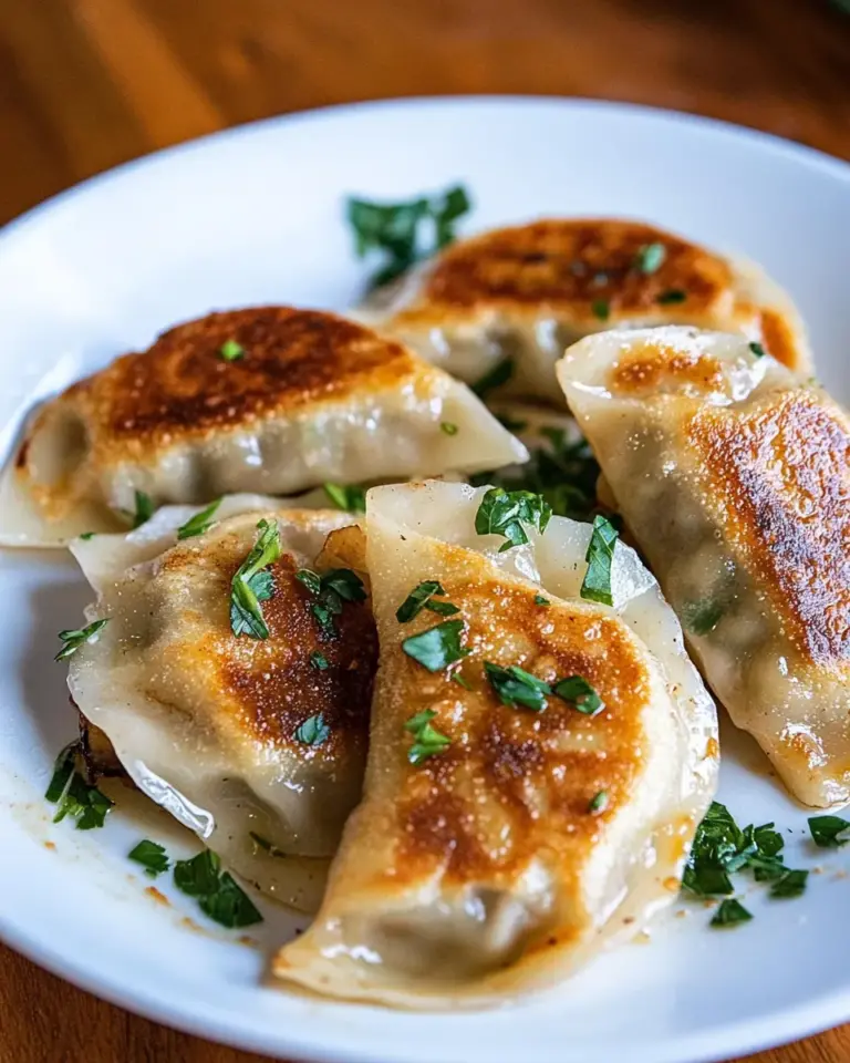 Homemade Mushroom Tofu Potstickers photo