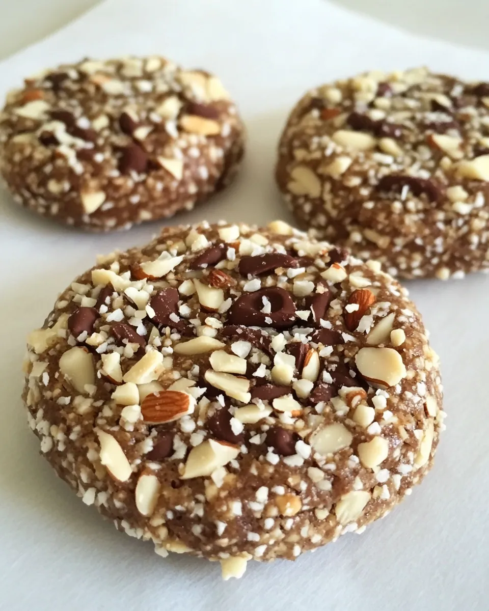 Easy No-Bake Almond Joy Cookies image