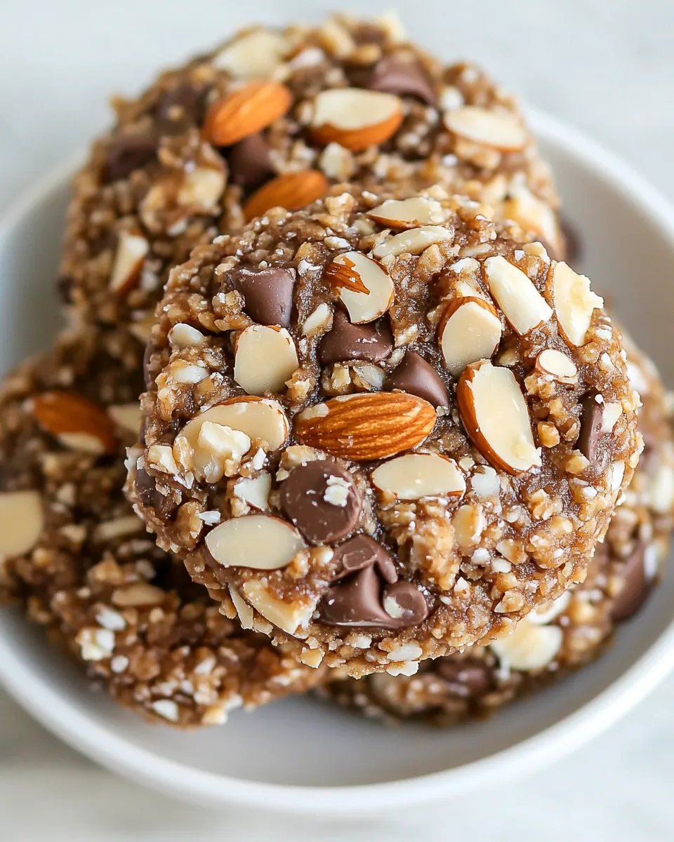 Delicious No-Bake Almond Joy Cookies recipe photo
