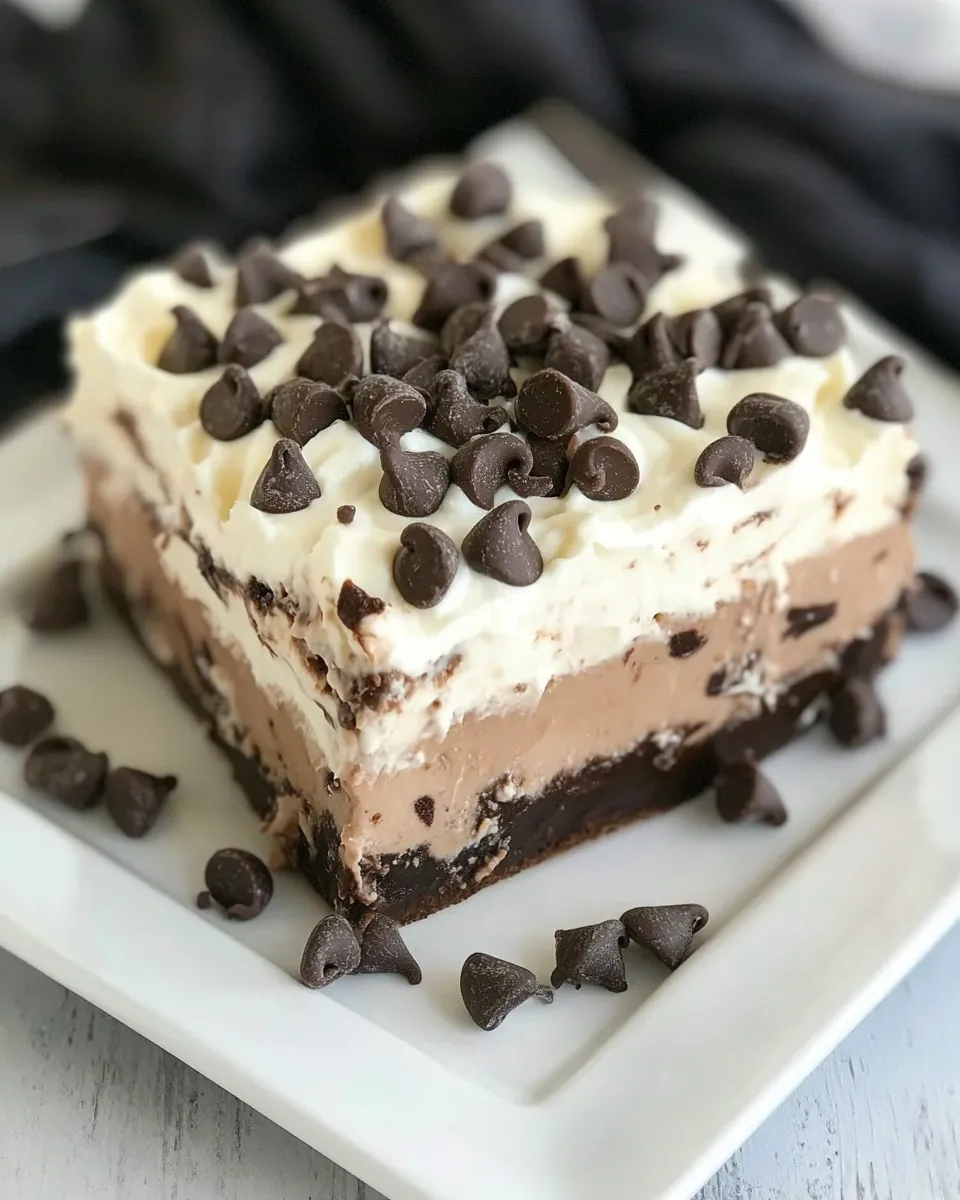 Classic No-Bake Chocolate Lasagna image