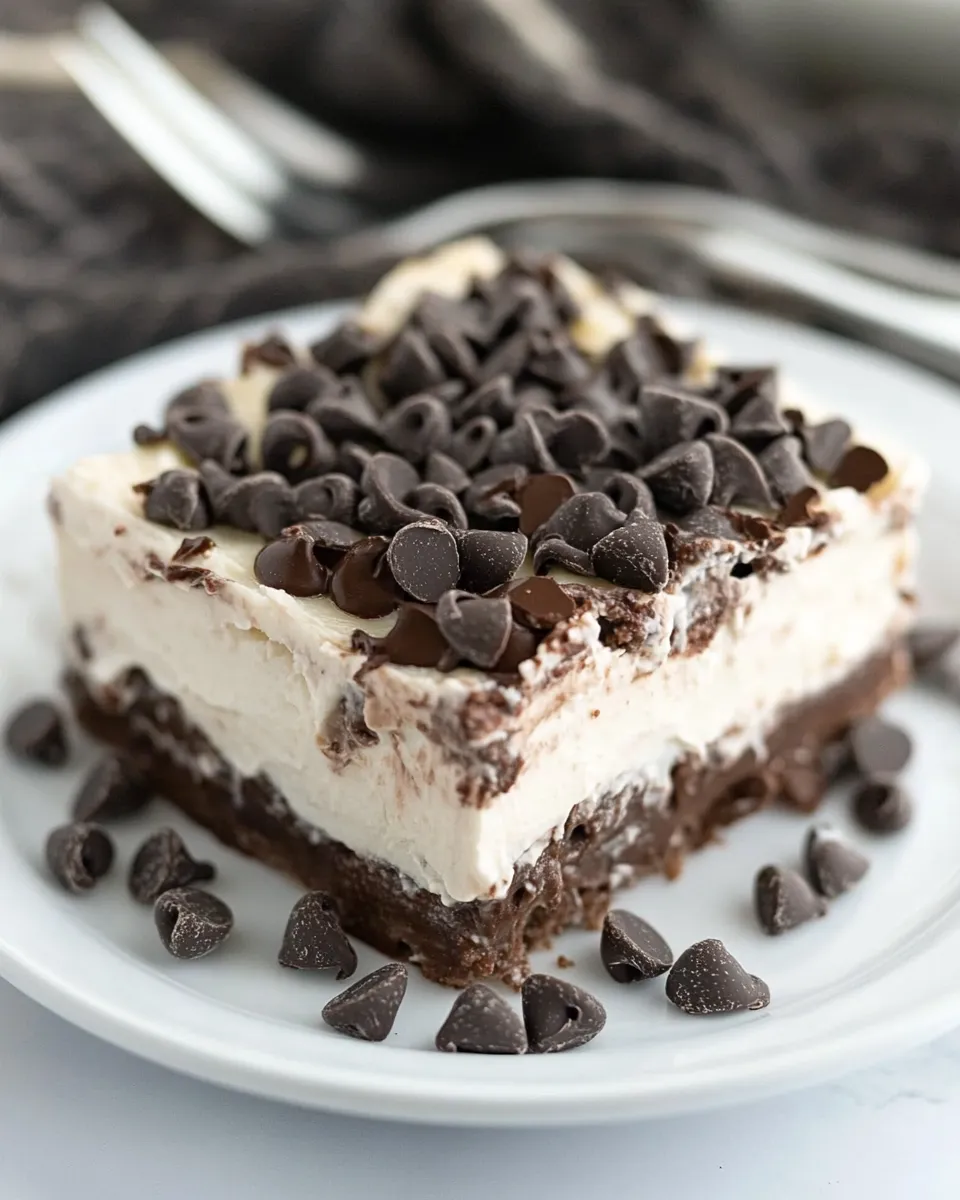 Easy No-Bake Chocolate Lasagna recipe photo