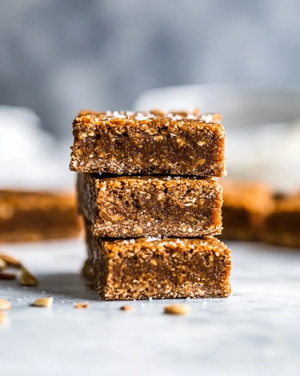 Delicious No-Bake Whole30 Apple-Almond Butter Bars recipe photo