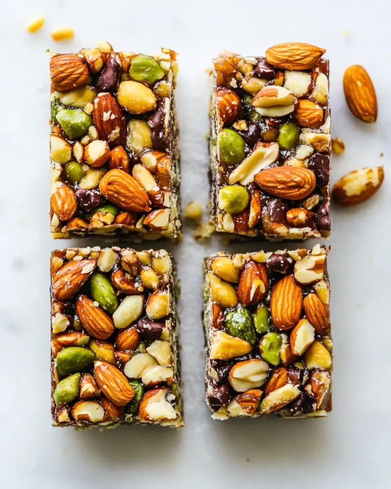Homemade Nut Bar Recipe photo