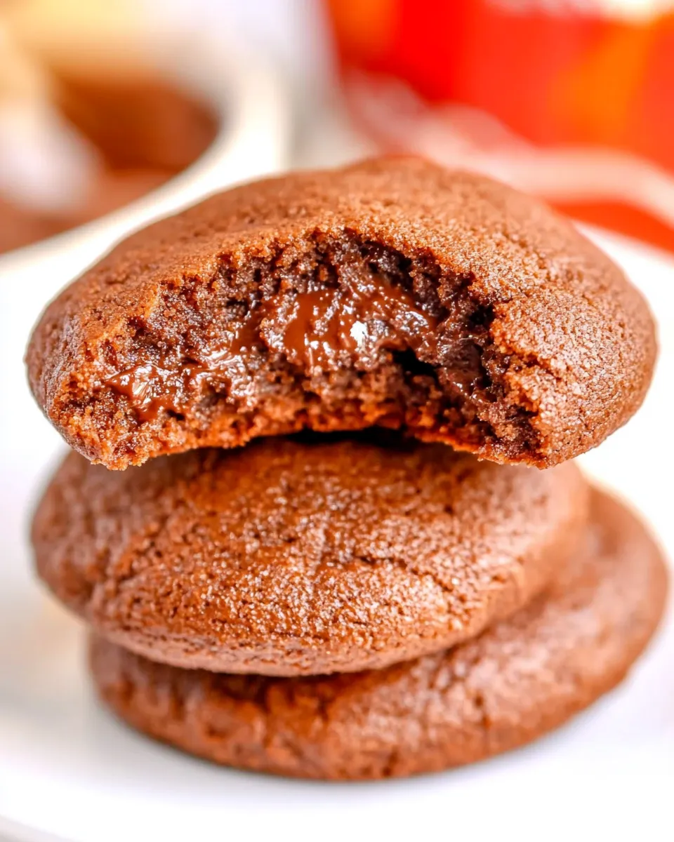 Delicious Nutella Cookies Recipe dish photo