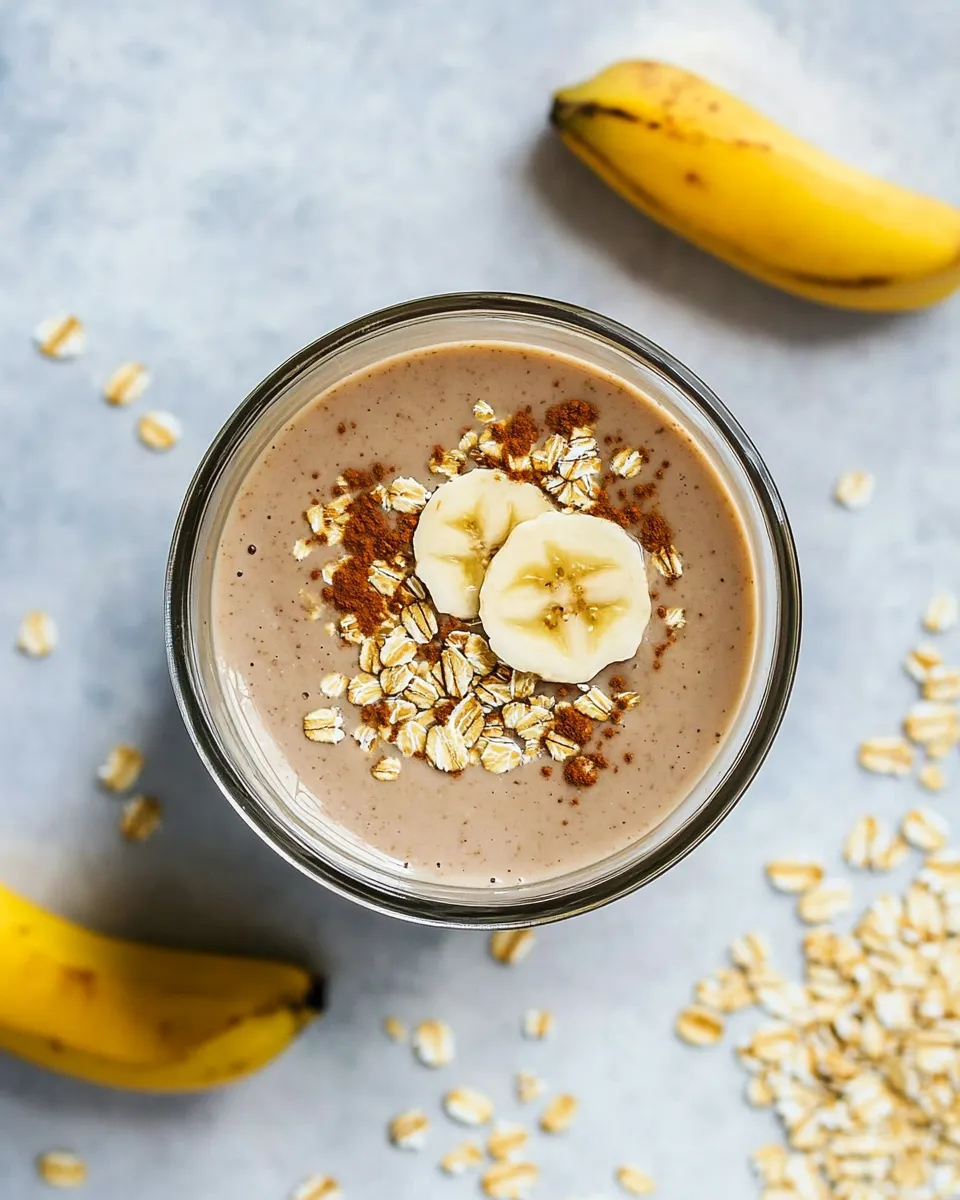 Easy Oatmeal Smoothie recipe photo