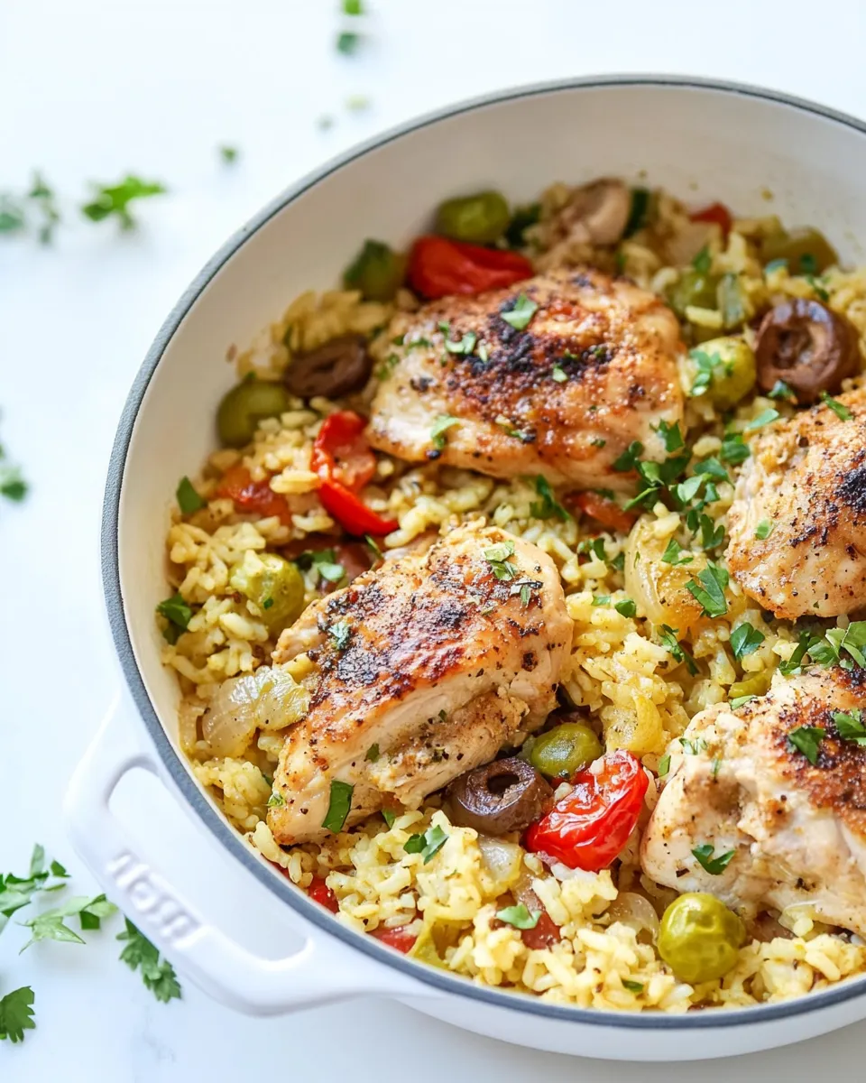 Delicious One-Pot Cajun Chicken And Rice image