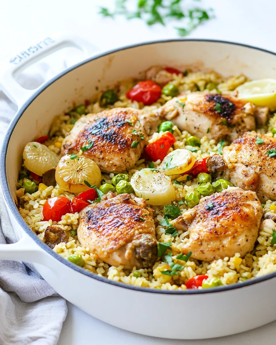 Easy One-Pot Cajun Chicken And Rice recipe photo